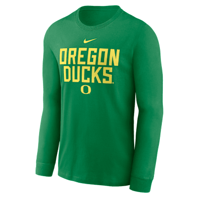 Oregon Sideline Men's Nike Dri-FIT College Long-Sleeve T
